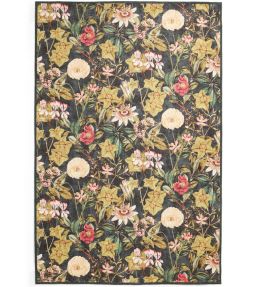 Clarke & Clarke Passiflora rug Noir CCPASSNOWA7615 Noir