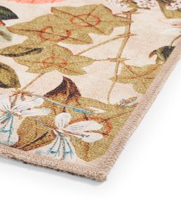 Clarke & Clarke Passiflora Runner rug Peaches & Cream CCPASSPCWA6123 Peaches & Cream