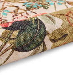 Clarke & Clarke Passiflora Runner rug Peaches & Cream CCPASSPCWA6123 Peaches & Cream