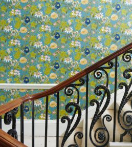 Passiflora Wallpaper by Clarke & Clarke Chambray