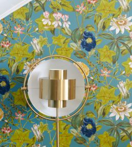 Passiflora Wallpaper by Clarke & Clarke Chambray