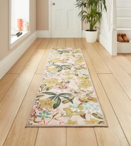 Clarke & Clarke Passiflora Runner rug Blush CCPASSBLWA6123 Blush