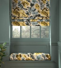 Passiflora Fabric by Warwick Midnight