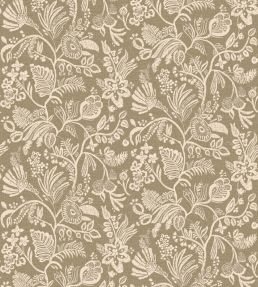 Pastel Wallpaper by Casamance Kaki Clair