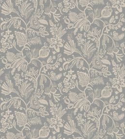 Pastel Wallpaper by Casamance Pierre Bleue