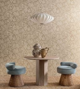 Pastel Wallpaper by Casamance Ivoire
