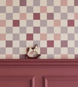 Pastel Check Wallpaper by Eijffinger Neutral