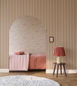 Daydream Wallpaper by Eijffinger Rhubarb and Custard