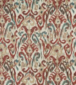 Pataudi Fabric by Nina Campbell Red/Blue