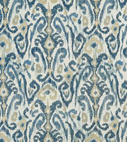 Pataudi Fabric by Nina Campbell Blue