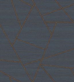 Patchwork Tropical Wallpaper by Jannelli&Volpi Navy