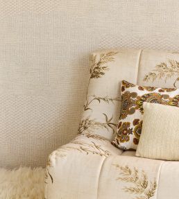 Patchwork Weaves Wallpaper by Eijffinger Beige/Sand