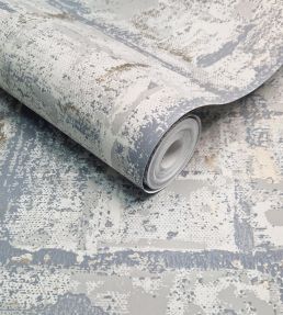 Patina Wallpaper by 1838 Wallcoverings Mist