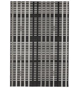 Asiatic Patio Grid rug Black PATI-22-120170 Black