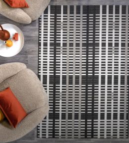 Asiatic Patio Grid rug Black PATI-22-120170 Black
