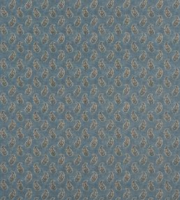 Patola Paisley Fabric by GP & J Baker Blue