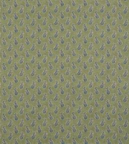 Patola Paisley Fabric by GP & J Baker Emerald