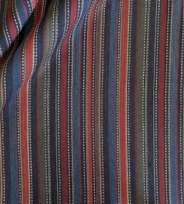 Patoli Stripe Fabric by Ian Sanderson Indigo