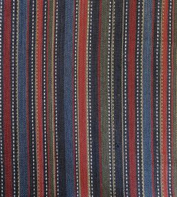 Patoli Stripe Fabric by Ian Sanderson Indigo