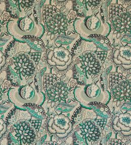 Patricia in Cotton Velvet Fabric by Liberty Jade