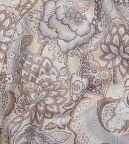 Patricia in Marlow Linen Fabric by Liberty Pewter