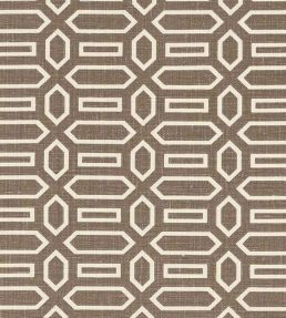Pavilion Fabric by Schumacher Berber Brown
