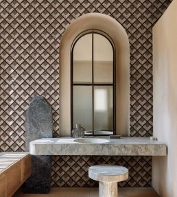Pavimentum Wallpaper by Coordonne Cocoa