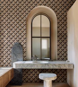 Pavimentum Wallpaper by Coordonne Sand