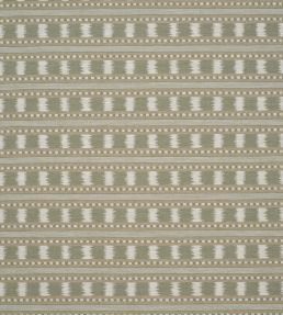 Paxton Fabric by James Hare Green/Natural