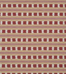 Paxton Fabric by James Hare Red/Gold