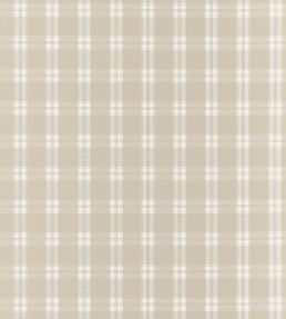 Payton Check Wallpaper by Anna French Beige