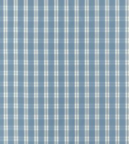 Payton Check Fabric by Anna French Blue