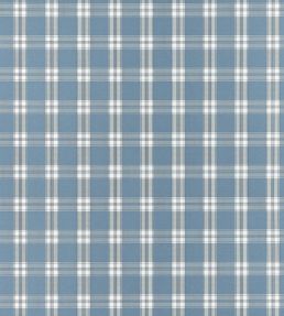 Payton Check Wallpaper by Anna French Blue