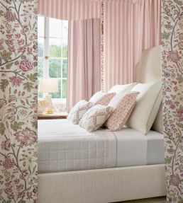 Payton Stripe Fabric by Anna French Beige