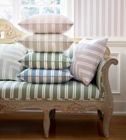 Payton Stripe Wallpaper by Anna French Blush