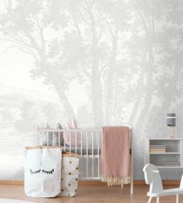 Peaceful Countryside Mural by Woodchip & Magnolia Grey