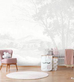 Peaceful Countryside Mural by Woodchip & Magnolia Grey
