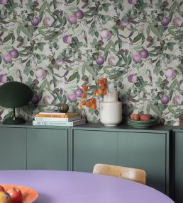 Peach Valley Wallpaper by Rebel Walls Lilac