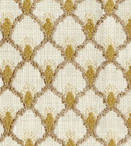 Peacock Fabric by JORO Turmeric