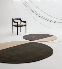 Nanimarquina Pearls rug Black 01PRL000BLAR1 Black