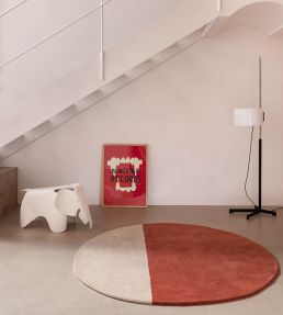 Nanimarquina Pearls rug Brick 01PRL000BRIR1 Brick