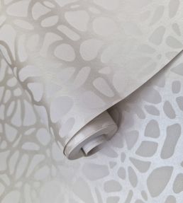 Pebble Wallpaper by 1838 Wallcoverings Pearl
