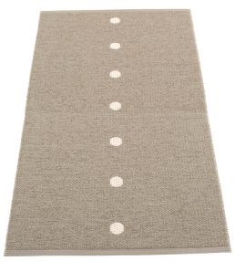 Pappelina Peg rug Dark Linen/Vanilla PE9G714 Dark Linen/Vanilla
