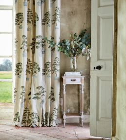 Penjing Fabric by Sanderson Scallion Green