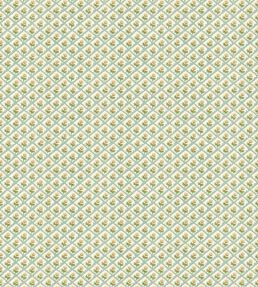Penny Wallpaper by GP & J Baker Aqua
