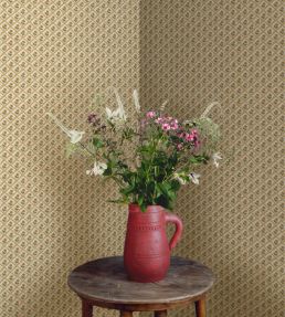 Penny Wallpaper by GP & J Baker Blue