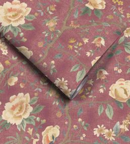 Peonia Wallpaper by Woodchip & Magnolia Ruby