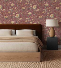 Peonia Wallpaper by Woodchip & Magnolia Ruby