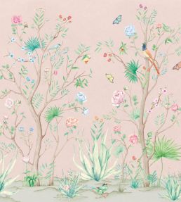 Peonies Mural by Coordonne Rose