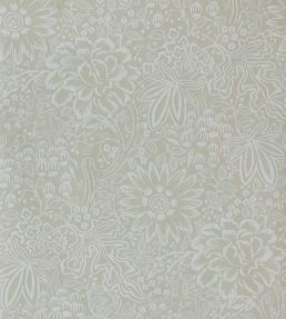 Peony Garden Wallpaper by 1838 Wallcoverings Ivory